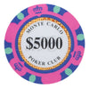 Brybelly Holdings CPMC-5000-25 14 g Monte Carlo Poker Chips - Dollar 5000  Roll Of 25