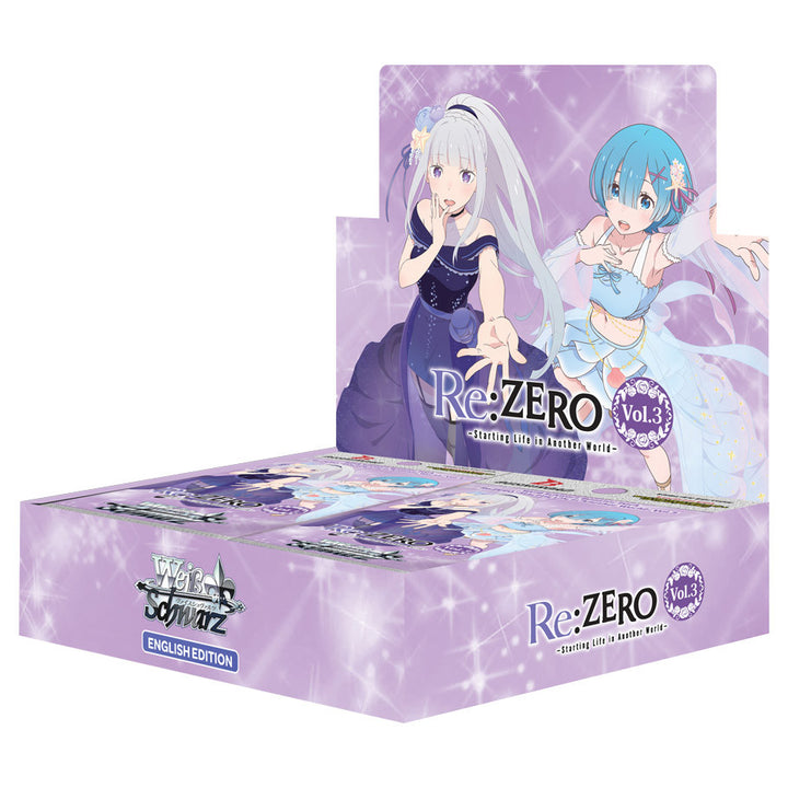 Weiss Schwarz: Re:Zero Starting Life In Another World Volume 3 Booster Box (12Ct) - Bushiroad