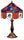BOISE STATE 14'' EXECUTIVE TABLE LAMP - BST-140EXTL