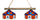 BOISE STATE 2-LIGHT EXECUTIVE GAME TABLE LIGHT - BST-280EXGL