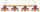 BOISE STATE 4-LIGHT GAME TABLE LIGHT - BST-480GL