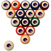 BOISE STATE STANDARD COLOR NUMBERED BILLIARD BALL SET STANDARD COLOR BILLIARD BALL SET - BSTBBSSTD