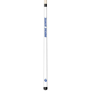 BOISE STATE ENGRAVED BILLIARD CUE WHITE / BLUE - BSTBCE101-JR