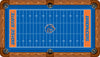BOISE STATE BILLIARD TABLE FELT - RECREATIONAL GRIDIRON - BSTBTF000N-9R