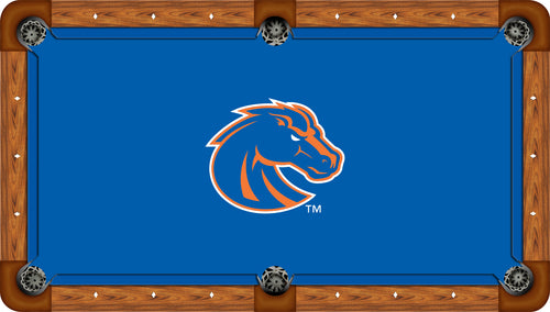 BOISE STATE BILLIARD TABLE FELT - RECREATIONAL BLUE - BSTBTF401-8R