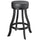 BACKLESS BARSTOOL - BLACK