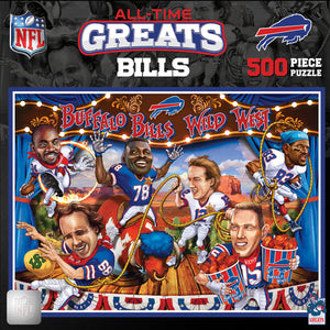 Buffalo Bills Puzzle 500 Piece All-Time Greats - Masterpieces Puzzle Company
