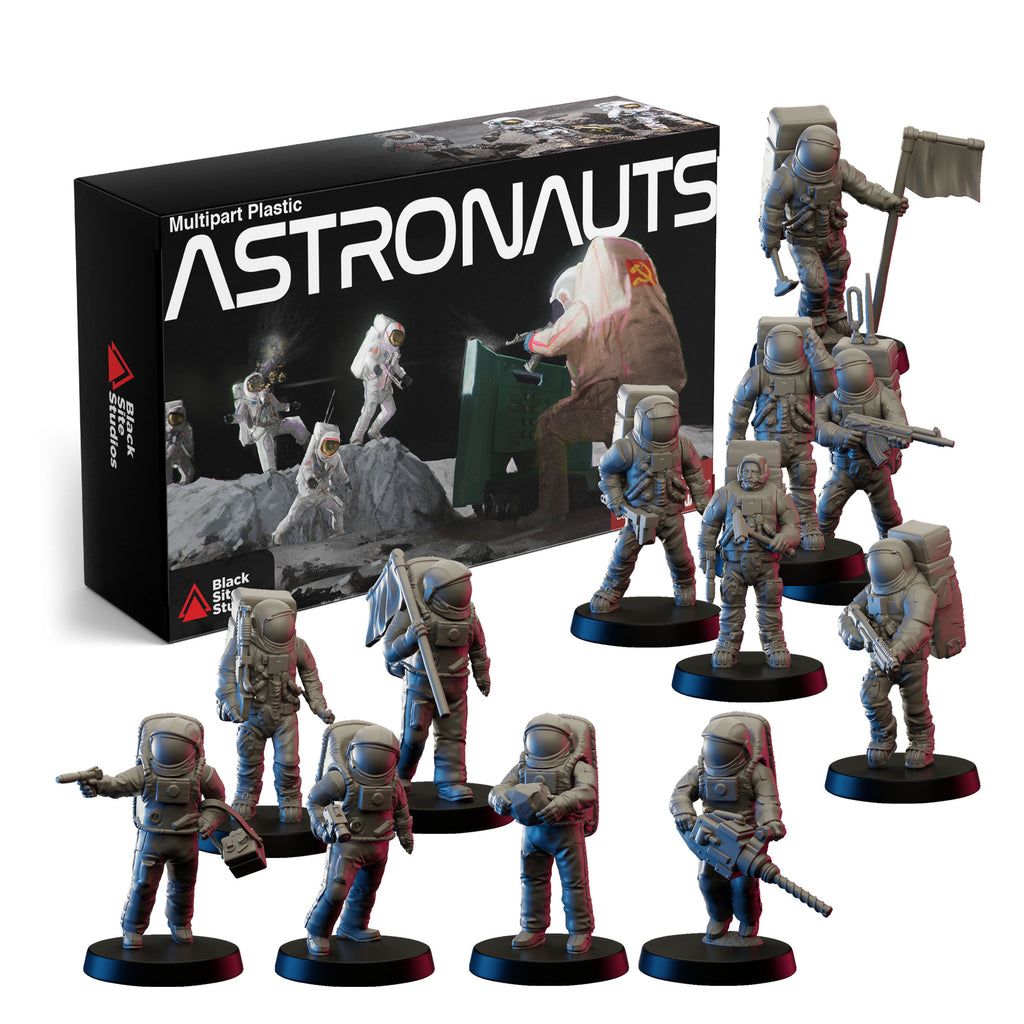 Black Site Studios - Lunar: Miniatures - Astronauts (Plastic) Pre-Order