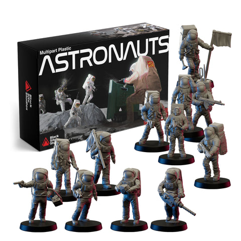 Black Site Studios - Lunar: Miniatures - Astronauts (Plastic)