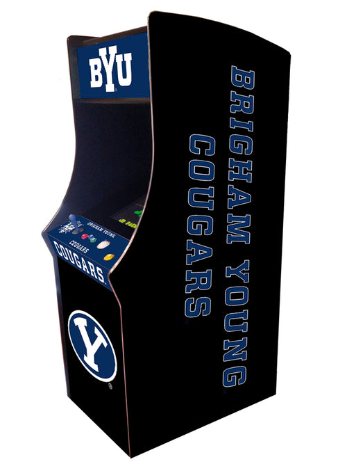 BRIGHAM YOUNG ARCADE UPRIGHT GAME BLACK - BYUAGU100