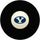 BRIGHAM YOUNG EIGHT BALL BLACK - BYUBBE100X