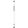 BRIGHAM YOUNG ENGRAVED BILLIARD CUE WHITE / BLUE - BYUBCE101-JR
