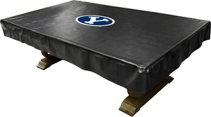 BRIGHAM YOUNG BILLIARD TABLE COVER BLACK - BYUBTC100ST-8