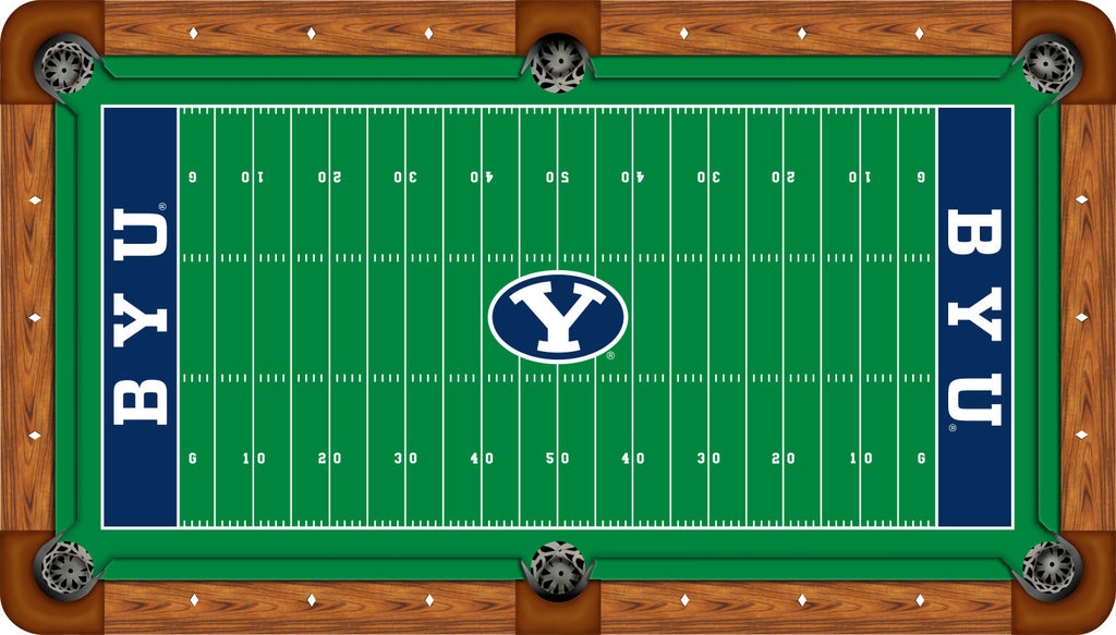 BRIGHAM YOUNG BILLIARD TABLE FELT - RECREATIONAL GREEN - BYUBTF000-8R