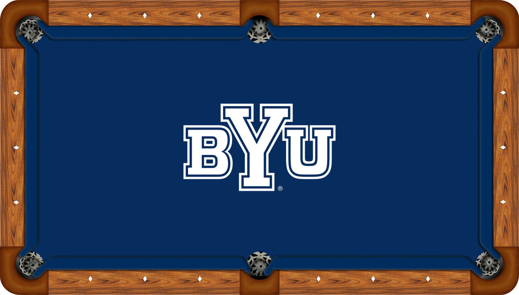 BRIGHAM YOUNG BILLIARD TABLE FELT - RECREATIONAL BLUE - BYUBTF231-8R