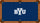 BRIGHAM YOUNG BILLIARD TABLE FELT - RECREATIONAL BLUE - BYUBTF231-8R