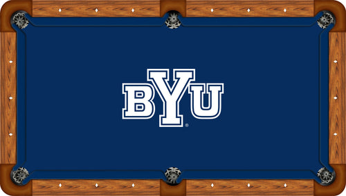 BRIGHAM YOUNG BILLIARD TABLE FELT - RECREATIONAL BLUE - BYUBTF231-9R