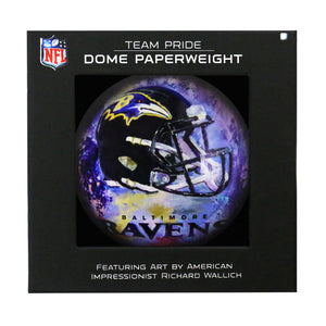 Baltimore Ravens Paperweight Domed - Sporticulture