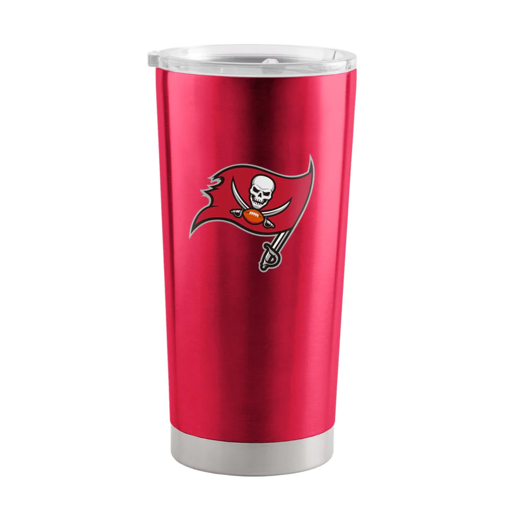 Tampa Bay Buccaneers Travel Tumbler 20oz Stainless Steel - Logo Brands