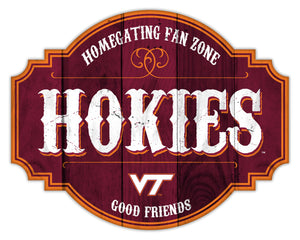Virginia Tech Hokies Sign Wood 12 Inch Homegating Tavern - Special Order - Fan Creations