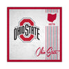Ohio State Buckeyes Sign Wood 10x10 Album Design - Fan Creations
