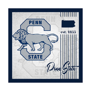 Penn State Nittany Lions Sign Wood 10x10 Album Design - Fan Creations