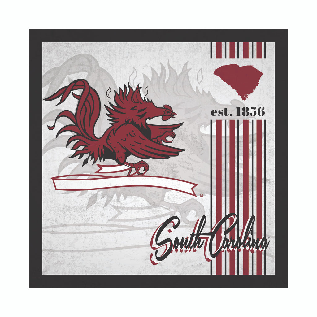 South Carolina Gamecocks Sign Wood 10x10 Album Design - Fan Creations