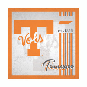 Tennessee Volunteers Sign Wood 10x10 Album Design - Fan Creations