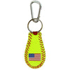 GameWear Gamewear 4421403541 American Flag Classic Softball Keychain