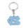 North Carolina Tar Heels Keychain Logo - Aminco