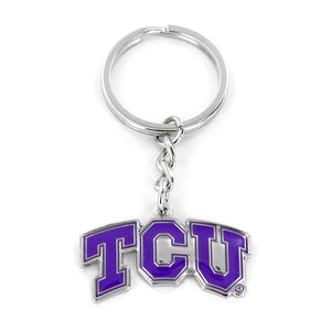TCU Horned Frogs Keychain Logo - Aminco