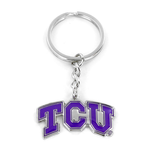 TCU Horned Frogs Keychain Logo - Aminco