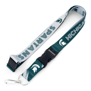 Michigan State Spartans Lanyard Crossfade Design - Aminco