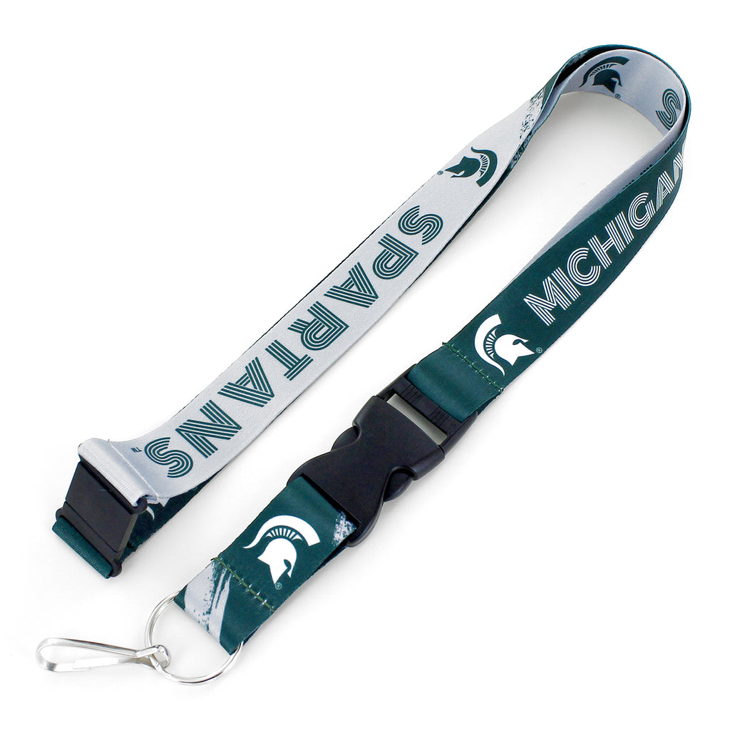 Michigan State Spartans Lanyard Crossfade Design - Aminco
