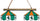 COASTAL CAROLINA 2-LIGHT GAME TABLE LIGHT - CCU-280GL1