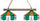 COASTAL CAROLINA 2-LIGHT GAME TABLE LIGHT - CCU-280GL