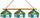 COASTAL CAROLINA 3-LIGHT EXECUTIVE GAME TABLE LIGHT - CCU-380EXGL