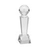 Creative Gifts International 004791 8.75 in. Optic Obelisk Soccer Trophy