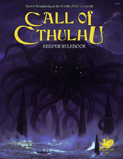 Chaosium - Call Of Cthulhu 7E: Keeper Rulebook