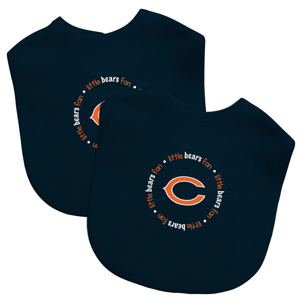Chicago Bears Baby Bib 2 Pack - Masterpieces Puzzle Company