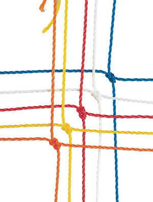 PerfectPitch 2.5 mm Official Size Soccer Net  Royal Blue