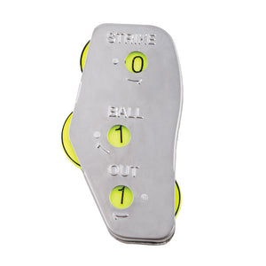 PerfectPitch 3 Wheel Umpire Indicators  Optic Yellow - Pack of 12