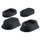 PerfectPitch Toe Tal 4 in1 Kicking Tee  Black