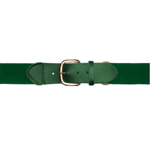 PerfectPitch Adult Baseball & Softball Uniform Belt, Dark Green