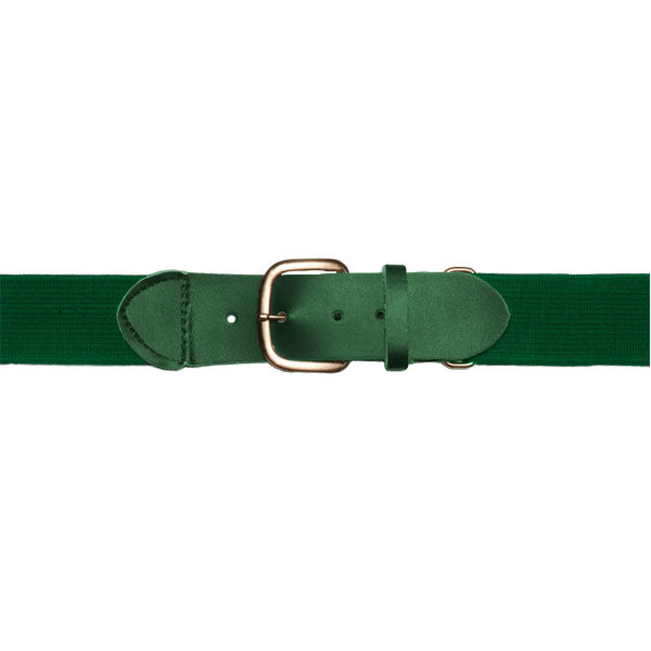 PerfectPitch Adult Baseball & Softball Uniform Belt, Dark Green