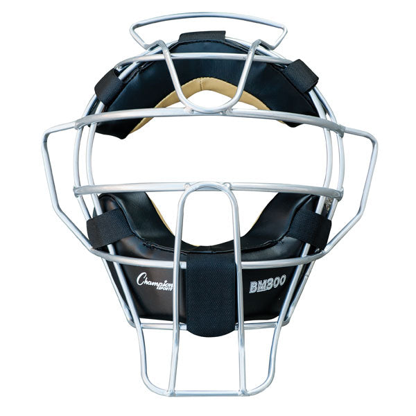 PerfectPitch Ultra Lightweight Umpire Face Mask  Silver
