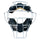 PerfectPitch Ultra Lightweight Umpire Face Mask  Silver