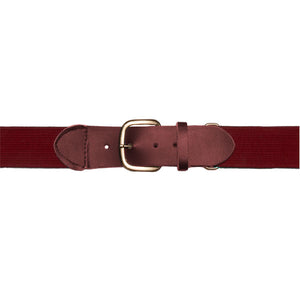 PerfectPitch Adult Baseball & Softball Uniform Belt, Maroon