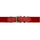 PerfectPitch Adult Baseball & Softball Uniform Belt, Scarlet