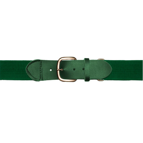 PerfectPitch Youth Baseball & Softball Uniform Belt, Dark Green